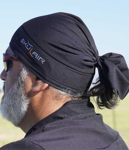 Real customer wearing SKULAIR