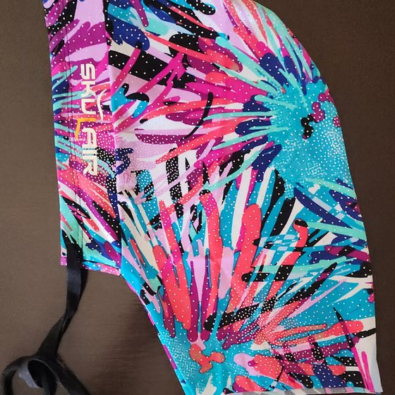 SKULAIR HeadGear in Neon Zebra