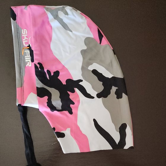 SKULAIR HeadGear in Pink & Black Cammo